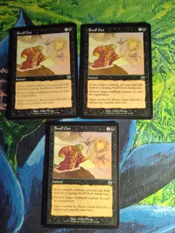 Snuff Out Mercadian Masques x3 Magic/MTG Cards MP-Hp - Image 1