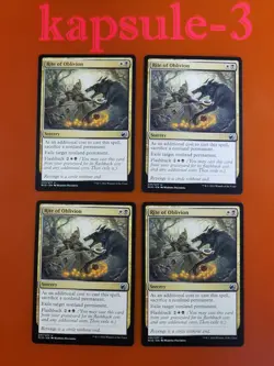 4x Rite of Oblivion | Innistrad Midnight Hunt | MTG Magic Cards - Image 1