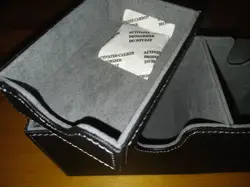 Premium Double Deck Box 200 Cards TCG Case Large Protector EDH Magnet Flip Tray - Image 3