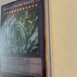 Yu-Gi-Oh! Dragon Master Knight LCKC-EN065 Secret Rare Unlimited NM - Image 4