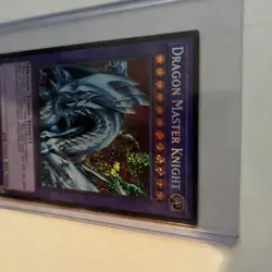Yu-Gi-Oh! Dragon Master Knight LCKC-EN065 Secret Rare Unlimited NM - Image 5