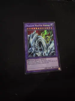 Yu-Gi-Oh! Dragon Master Knight LCKC-EN065 Secret Rare Unlimited NM - Image 1