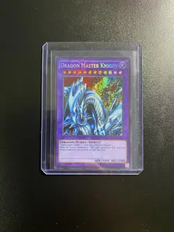 Yu-Gi-Oh! Dragon Master Knight LCKC-EN065 Secret Rare Unlimited NM - Image 1