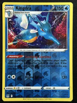 Kingdra Reverse Holo Deck Exclusives 037/196 LP-NM Pokemon Card - Image 1