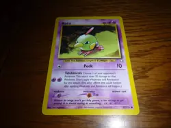 POKEMON Neo Genesis NATU 67/111 Card LP - Image 1