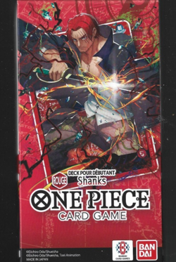 BANDAI ONE PIECE CARD GAME DECK DEBUTANT S23 SHANKS FR - Image 1