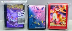 Mixed Lot Of Pokemon Card Sleeves, Charizard, Gengar, Eevee, Mimikyu, Umbreon - Image 3