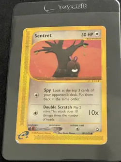 Sentret - 107/147 Aquapolis Excellent - Pokemon Card - Image 1