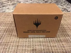 Heads I Win Tails You Lose SEALED! Secret Lair Commander Magic the Gathering MTG - Image 1