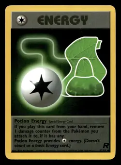 Potion Energy 82/82 Uncommon Team Rocket WOTC Pokemon LP - Image 1