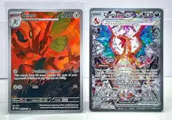 Pokemon Charizard Card Lot, Mega X 109/094, ex 183/165, 223/197 & Scizor 205/197 - Image 4