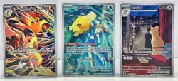 Pokemon Card Lot, Latias 181/132, Psyduck 193/182, Persian 078/064 & Eevee SV41 - Image 2