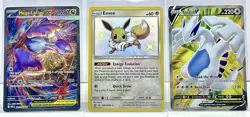 Pokemon Card Lot, Latias 181/132, Psyduck 193/182, Persian 078/064 & Eevee SV41 - Image 4