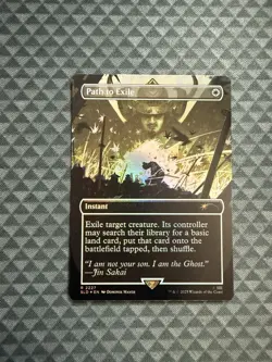 MTG Path to Exile #2227 Rainbow Foil Rare Secret Lair Drop Series (SLD) - Image 1