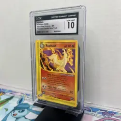 CGC 10 GEM MINT Rapidash 2002 Black Star Promo 51 Pokemon TCG POKEMON CENTER NY - Image 3