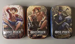 One Piece TCG Tin Pack Set Vol 2 TS-02 Factory Sealed Set - Image 5