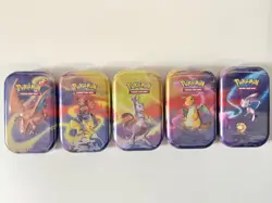 K19 Kanto Power Mini Tin Complete Set - XY Evolutions Factory Sealed Pokemon TCG - Image 1