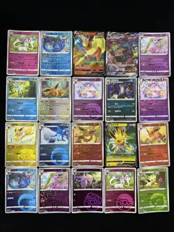 2025 PTCG Pokemon S-Chinese CBB2C Vaporeon Flareon 0904/15 MasterBall Lot*20 yo8 - Image 1