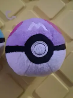 Lot Of 2 Official Pokemon Pokeballs, Net Ball & Masterball Tomy - Image 3