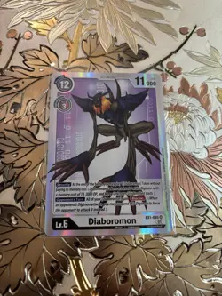 Digimon Card Game Diaboromon EX1-065 SR Classic Collection - Image 1