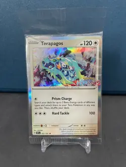 Terapagos [Horizons] Sealed Pokemon Card - Surging Sparks - 161/191 - Image 1