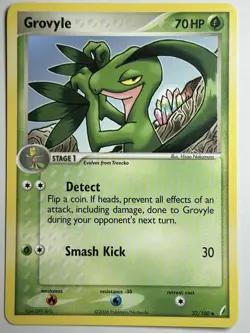 Grovyle Crystal Guardians 32/100 LP-NM Pokemon card - Image 1