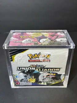 Pokemon Sun & Moon Team Up Booster Box "Union De Aliados" In Spanish 2019 - Image 5