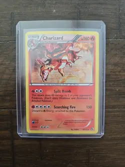 Pokemon TCG Charizard Reverse Holo Rare Legendary Treasures 19/113 - Image 1