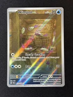 Wimpod 191/182 SV04: Paradox Rift Holo Pokemon TCG - Image 1
