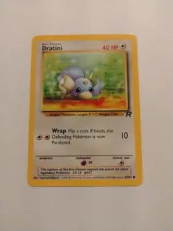 Pokemon TCG Dratini Team Rocket 53/82 Regular Common LP - Image 1