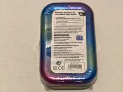 Pokemon TCG Prismatic Evolutions Mini Tin Glaceon Art 2 Booster Packs New Sealed - Image 2