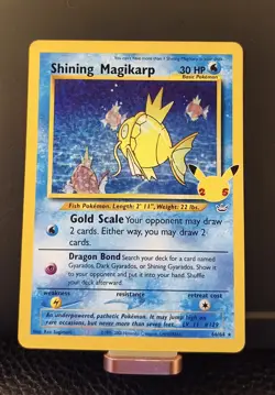 2021 Pokemon Celebrations Classic Collection - Shining Magikarp 66/64 Holo - Image 1