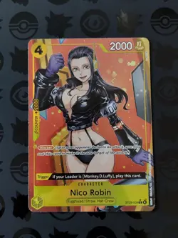 Nico Robin ST29-009 Parallel Starter Deck Full Art One Piece TCG English - Image 1