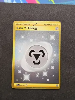 Pokemon TCG SV Shrouded Fable Metal Energy Basic Secret Rare 099/064 Near Mint - Image 1