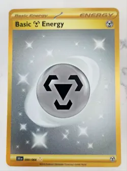 Basic Metal Energy Shrouded Fable Secret Rare Card 099/064 NM Pokemon Card Tcg - Image 1