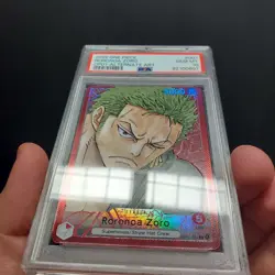 PSA 10 Roronoa Zoro Alternate Art AAL Romance Dawn OP01 #001 One Piece English - Image 3