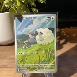 Hop's Wooloo 170/159 Sv09: Journey Together Holo IR NM Pokemon Card 2025 - Image 1
