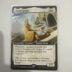 Monk Gyatso 0173 TLE Foil Extended Art MTG Avatar The Last Airbender NM/M - Image 1