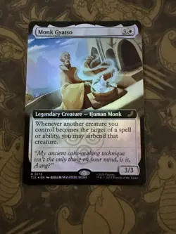 MTG Monk Gyatso - Avatar: The Last Airbender (Extended Art) Foil Rare #173 NM/M - Image 1