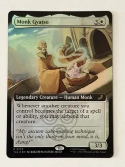 MTG Monk Gyatso - Avatar: The Last Airbender (Extended Art) Foil Rare #173 NM/M - Image 1