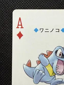 Pokemon Totodile Ace of Diamonds Gold Deck Ho-oh Playing Card Poker Nintendo EX - Image 2