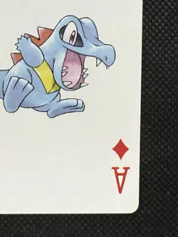 Pokemon Totodile Ace of Diamonds Gold Deck Ho-oh Playing Card Poker Nintendo EX - Image 4
