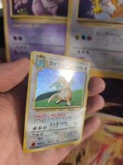 Pokemon Karte Card Dragoran Dragonite GB Gameboy Promo Holo japanese NM Swirl - Image 3