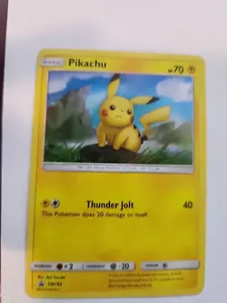 Pikachu Holo Black Star SM183 Pokemon Card WOTC NM - Image 1