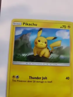 Pikachu Holo Black Star SM183 Pokemon Card WOTC NM - Image 2
