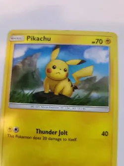 Pikachu Holo Black Star SM183 Pokemon Card WOTC NM - Image 3
