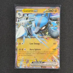 Lucario ex - SVP 017 - Black Star Promo - Pokemon card - LP - Image 1