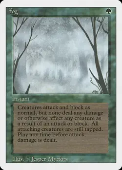 MTG Magic - 4x Fog (Common - Revised) - Image 1