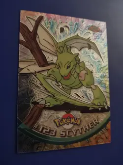 Scyther #123 Topps Chrome 2000 - Series 2 - NM/M Vintage Pokemon Card - Image 5