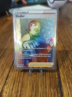 Pokemon TCG Kindler Sword & Shield Mfg: Brilliant Stars 179/172 Holo Secret Rare - Image 1